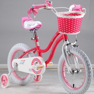 Двухколесный велосипед Royal Baby Stargirl Steel 18" розовый
