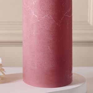 Светодиодная свеча с имитацией пламени Аревалло 15 см, розовая, батарейка Peha (Пеха) фото 4