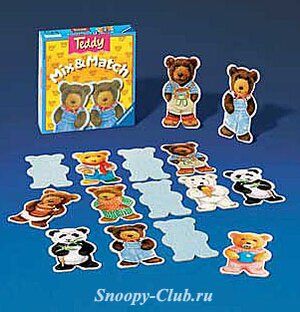 Настольная игра Мемори Тедди Ravensburger фото 1
