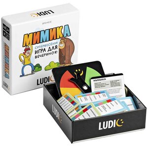 Настольная карточная игра Мимика Ludic фото 2