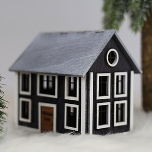 Домик с подсветкой Честер 13 см Christmas Apple (Кристмас Эпл) фото 5