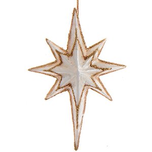 Елочная игрушка Звезда над Базиликой Сен-Дени 9 см, подвеска