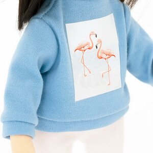 Набор одежды для куклы Sweet Sisters: Sweet Sisters: Голубая толстовка Orange Toys фото 3