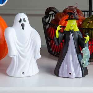 Светящаяся фигурка Хэллоуин - Ведьма, 14 см, со звуком, на батарейках Koopman фото 4