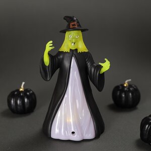 Светящаяся фигурка Хэллоуин - Ведьма, 14 см, со звуком, на батарейках Koopman фото 1