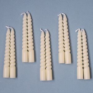 Свечи витые Mini Collection 10 см, 10 шт, слоновая кость Koopman фото 2