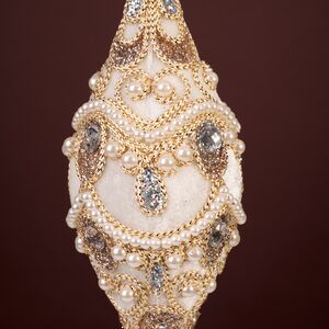 Ёлочная игрушка винтажная Вивиана - Роскошь Вероны 21 см, подвеска Kurts Adler фото 3