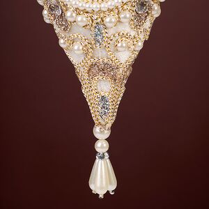 Ёлочная игрушка винтажная Вивиана - Роскошь Вероны 21 см, подвеска Kurts Adler фото 4