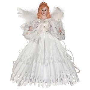 Ангел Анафиэль в белоснежном наряде, 20 см