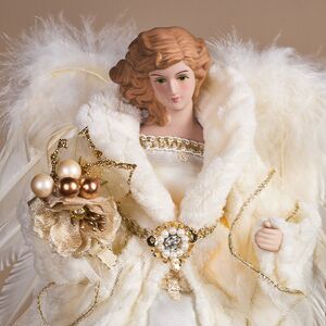 Верхушка на елку Ангел Мэделин 31 см Goodwill фото 8