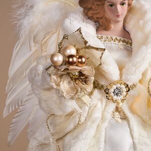 Верхушка на елку Ангел Мэделин 31 см Goodwill фото 4