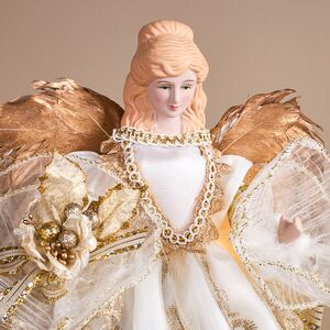 Верхушка на елку Ангел Бриана 31 см Goodwill фото 6