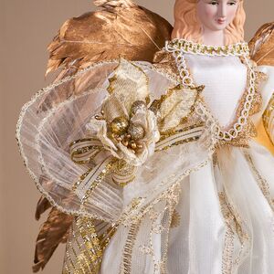 Верхушка на елку Ангел Бриана 31 см Goodwill фото 4