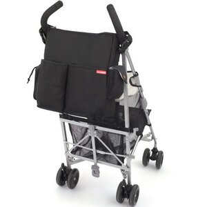 Сумка для мамы на коляску Duo Signature, 35*33*11 см, черный Skip Hop (Скип Хоп) фото 3