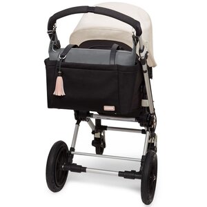 Сумка для мамы Nolita Diaper Tote 46*33 см черная с серым Skip Hop фото 1