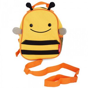 Мини-рюкзак с поводком для малышей Пчела Бруклин 23 см Skip Hop фото 3