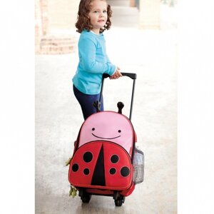 Детский чемодан на колесиках Божья коровка Ливи, 32*46 см Skip Hop фото 2