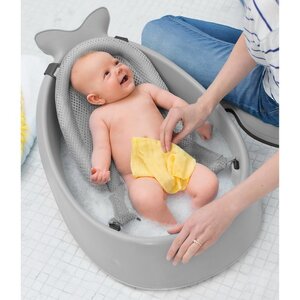 Детская ванна Китенок 70*48 см с 3 уровнями регулировки серая