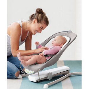 Шезлонг для новорожденных Uplift Multi-Level Baby Bouncer до 11 кг с 3 уровнями высоты Skip Hop фото 4