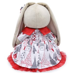 Мягкая игрушка Зайка Ми в платье с красным воротничком 34 см коллекция Город Budi Basa фото 4