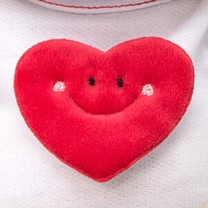 Мягкая игрушка Зайка Ми в футболке с сердцем 23 см Budi Basa фото 3