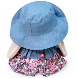 Мягкая игрушка Зайка Ми в джинсовой шляпе 23 см коллекция Город Budi Basa фото 3