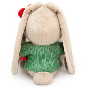 Мягкая игрушка Зайка Ми в свитере и с сердечком на ушке 23 см Budi Basa фото 3