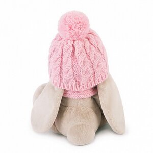 Мягкая игрушка Зайка Ми в розовой шапочке и шарфе 18 см коллекция Город Budi Basa фото 4