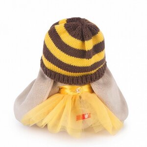 Мягкая игрушка Зайка Ми в шапке-пчелка 15 см коллекция Малыши Budi Basa фото 4