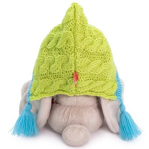 Мягкая игрушка Зайка Ми в шапочке с кисточками 15 см коллекция Малыши Budi Basa фото 3