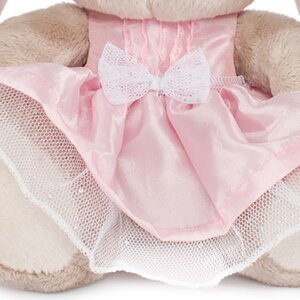 Мягкая игрушка Зайка Ми в розовом платье 15 см коллекция Малыши Budi Basa фото 2