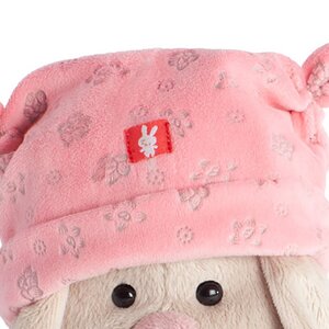 Мягкая игрушка Зайка Ми в розовой шапочке с сердечком 15 см, коллекция Малыши Budi Basa фото 3