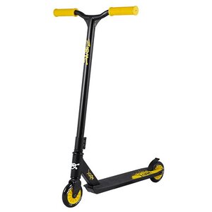 Трюковый самокат Maxiscoo Xcape, колеса 110 мм, желтый, до 100 кг