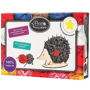 Набор для декорирования нитками Ежик Prosto (Просто) фото 1