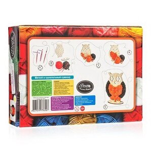 Набор для декорирования нитками Сова Prosto фото 4