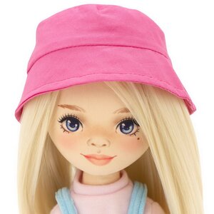 Мягкая кукла Sweet Sisters: Mia в голубом сарафане 32 см, коллекция Весна Orange Toys фото 3