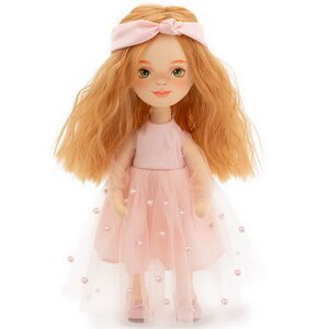 Мягкая кукла Sweet Sisters: Sunny в светло-розовом платье 32 см, коллекция Вечерний шик Orange Toys фото 5