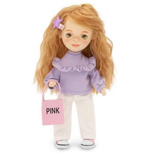 Мягкая кукла Sweet Sisters: Sunny в сиреневой кофте 32 см, коллекция Весна Orange Toys фото 7