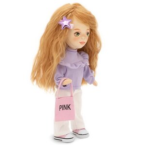 Мягкая кукла Sweet Sisters: Sunny в сиреневой кофте 32 см, коллекция Весна Orange Toys фото 8