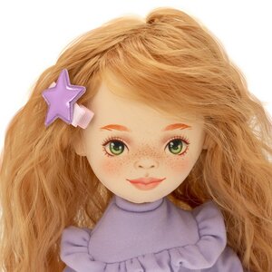 Мягкая кукла Sweet Sisters: Sunny в сиреневой кофте 32 см, коллекция Весна Orange Toys фото 3