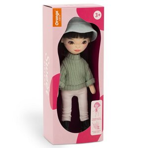 Мягкая кукла Sweet Sisters: Lilu в зеленом свитере 32 см, коллекция Весна Orange Toys фото 2