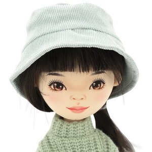 Мягкая кукла Sweet Sisters: Lilu в зеленом свитере 32 см, коллекция Весна Orange Toys фото 6