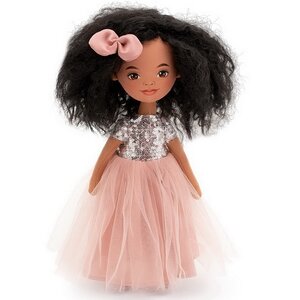 Мягкая кукла Sweet Sisters: Tina в розовом платье 32 см, коллекция Вечерний шик Orange Toys фото 5