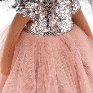 Мягкая кукла Sweet Sisters: Tina в розовом платье 32 см, коллекция Вечерний шик Orange Toys фото 7