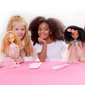Мягкая кукла Sweet Sisters: Sunny в светло-розовом платье 32 см, коллекция Вечерний шик Orange Toys фото 2