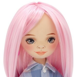Мягкая кукла Sweet Sisters: Billie в клетчатой рубашке 32 см, коллекция Весна Orange Toys фото 7
