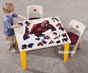 Стол складной со стульями Step-2