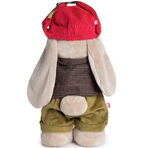 Мягкая игрушка Зайка Ми Эдинбург мальчик 25 см коллекция Британские каникулы Budi Basa фото 3