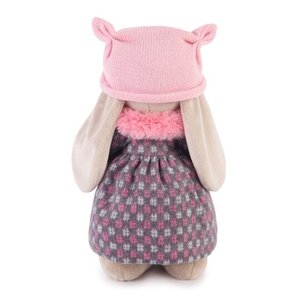 Мягкая игрушка Зайка Ми в пальто и розовой шапке 25 см коллекция Город Budi Basa фото 5