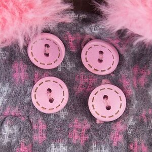 Мягкая игрушка Зайка Ми в пальто и розовой шапке 25 см коллекция Город Budi Basa фото 4
